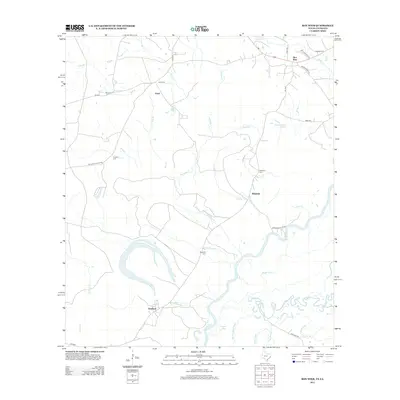 2012 Map of Bon Wier, 2012 Print