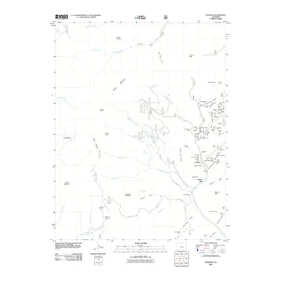 2011 Map of Bonanza, 2011 Print