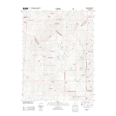 2013 Map of Bonanza, 2013 Print