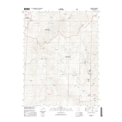 2016 Map of Bonanza, 2016 Print