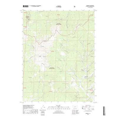 2019 Map of Bonanza, 2019 Print