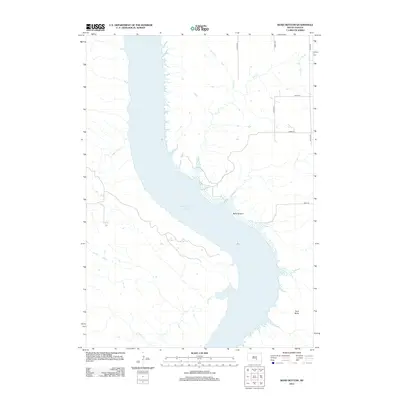 2012 Map of Bond Bottom, 2012 Print