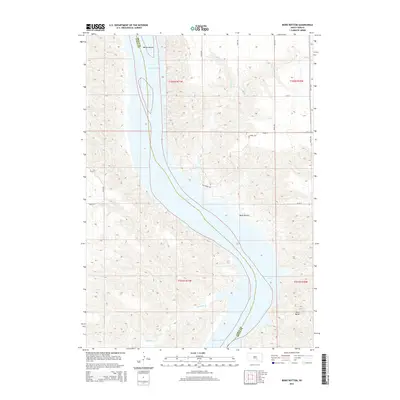 2015 Map of Bond Bottom, 2015 Print