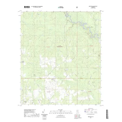 2021 Map of Bond Pond, 2021 Print