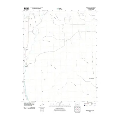 2010 Map of Bondad Hill, 2010 Print