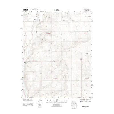 2013 Map of Bondad Hill, 2013 Print