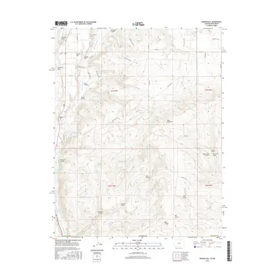 2016 Map of Bondad Hill, 2016 Print