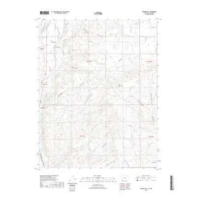 2019 Map of Bondad Hill, 2019 Print