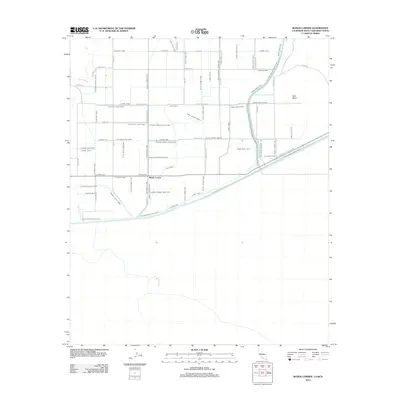 2012 Map of Bonds Corner, 2012 Print