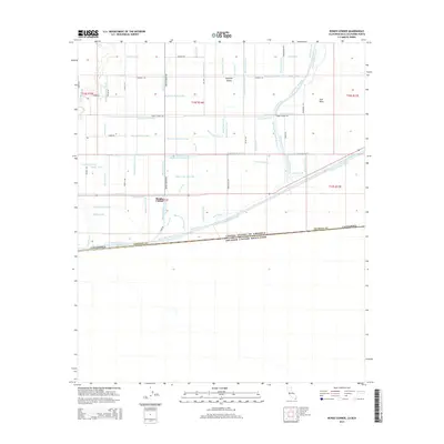 2015 Map of Bonds Corner, 2015 Print