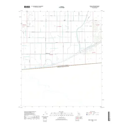 2018 Map of Bonds Corner, 2018 Print