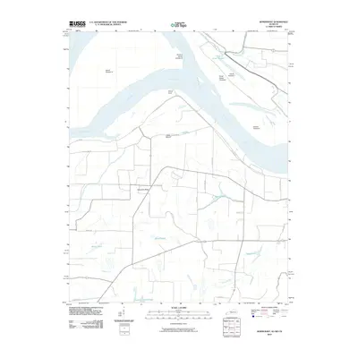 2010 Map of Bondurant, 2010 Print