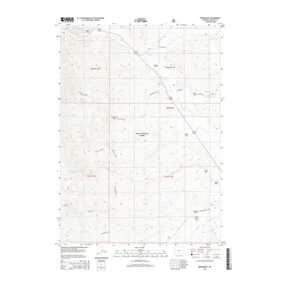 2015 Map of Bondurant, 2015 Print