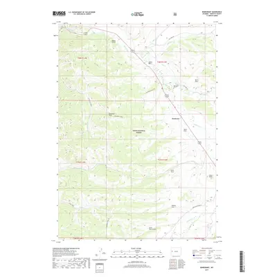 2017 Map of Bondurant, 2017 Print