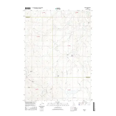 2017 Map of Bone, 2017 Print