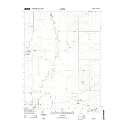 2015 Map of Bone Gap, 2015 Print