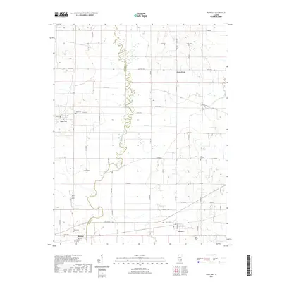 2021 Map of Bone Gap, 2021 Print