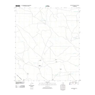 2010 Map of Bone Spring NE, 2010 Print