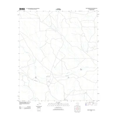 2012 Map of Bone Spring NE, 2012 Print