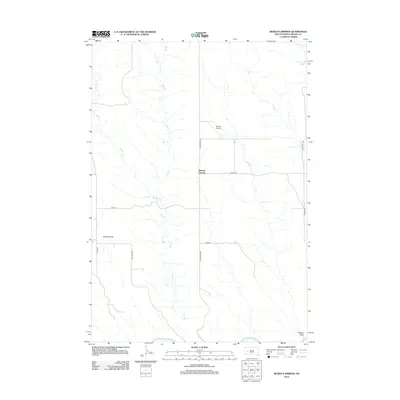 2012 Map of Boneita Springs, 2012 Print