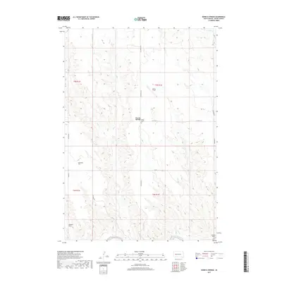 2017 Map of Boneita Springs, 2017 Print