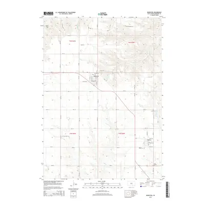 2015 Map of Bonesteel, 2015 Print