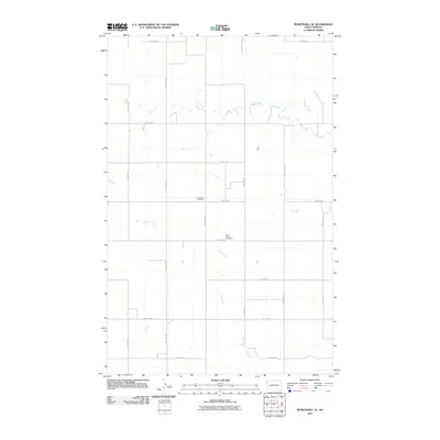 2011 Map of Bonetraill SE, 2011 Print