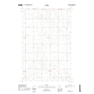 2020 Map of Bonetraill SW, 2020 Print