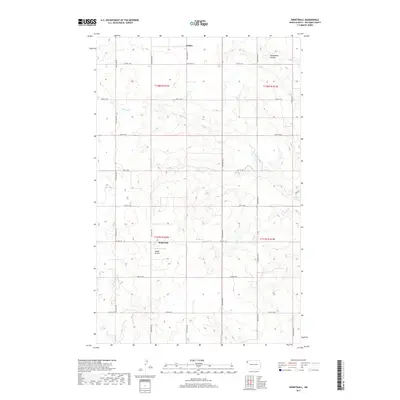2017 Map of Bonetraill, 2017 Print