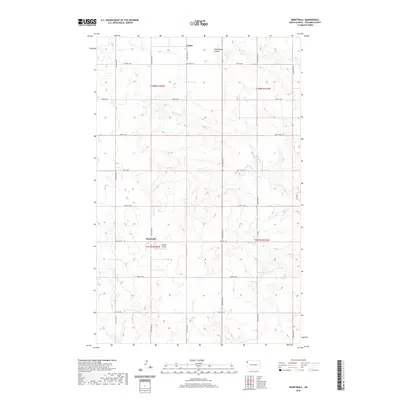 2020 Map of Bonetraill, 2020 Print