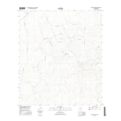 2016 Map of Boneyard Draw, 2016 Print