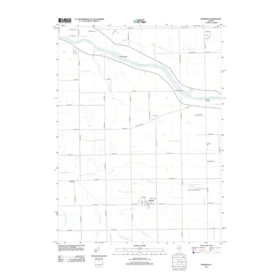 2012 Map of Bonfield, 2012 Print