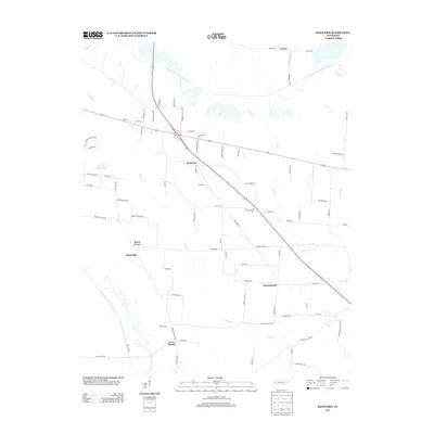 2013 Map of Bonicord, 2013 Print