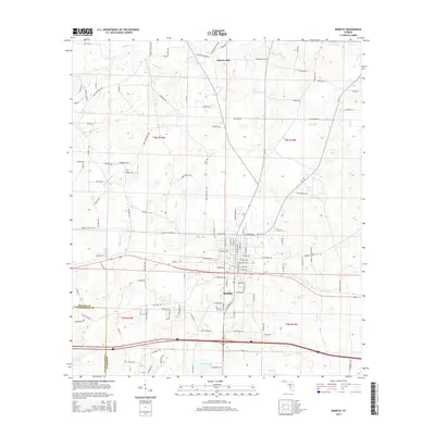 2015 Map of Bonifay, 2015 Print