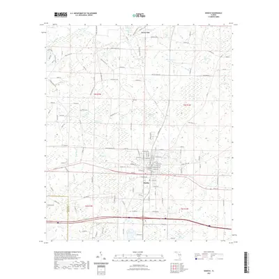 2021 Map of Bonifay, 2021 Print