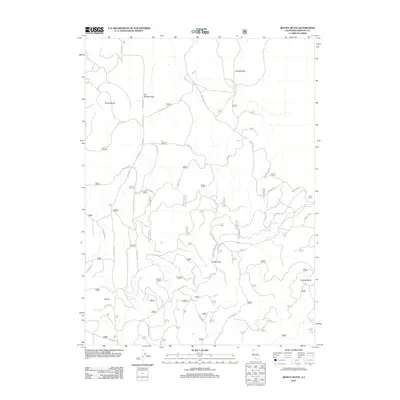 2012 Map of Bonita Butte, 2012 Print