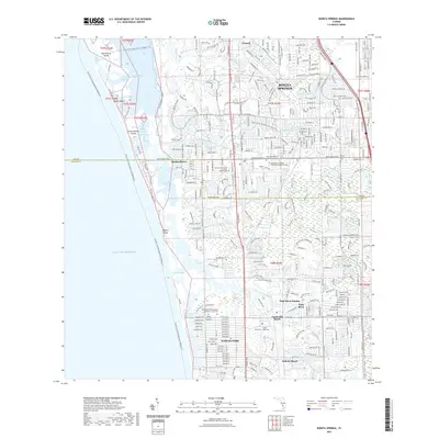 2021 Map of Bonita Springs, 2021 Print