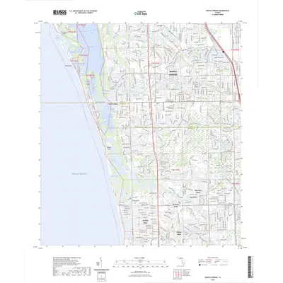 2024 Map of Bonita Springs, 2024 Print