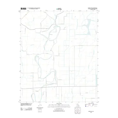 2012 Map of Bonita SW, 2012 Print
