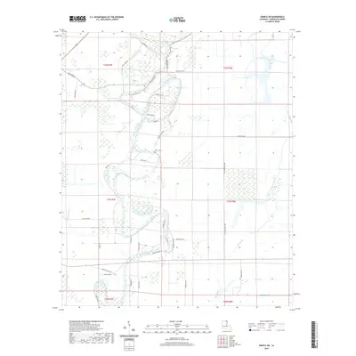 2020 Map of Bonita SW, 2020 Print