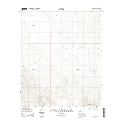 2014 Map of Bonita Tank, 2014 Print