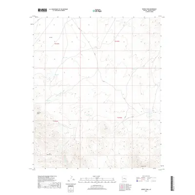 2018 Map of Bonita Tank, 2018 Print