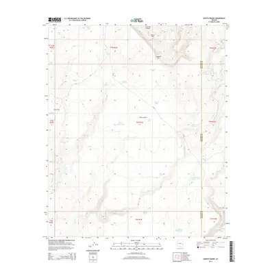 2014 Map of Bonito Prairie, 2014 Print