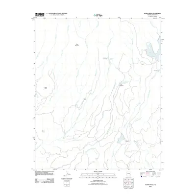 2011 Map of Bonito Rock, 2011 Print
