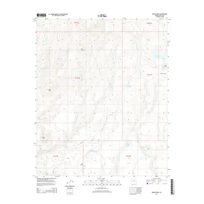 2014 Map of Bonito Rock, 2014 Print