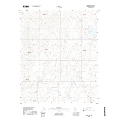 2018 Map of Bonito Rock, 2018 Print