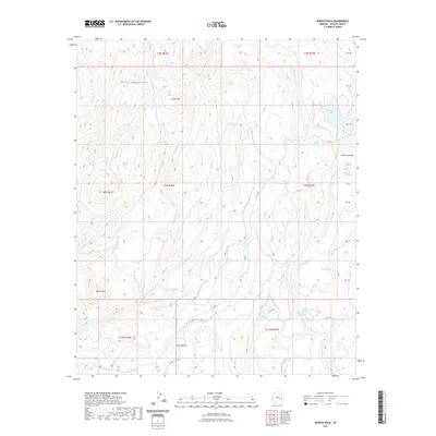 2021 Map of Bonito Rock, 2021 Print