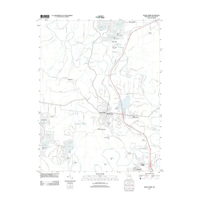 2011 Map of Bonne Terre, 2011 Print