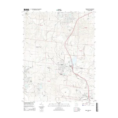 2015 Map of Bonne Terre, 2015 Print