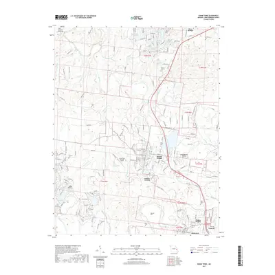 2017 Map of Bonne Terre, 2017 Print